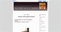 Desktop Screenshot of cajonsaurier.de